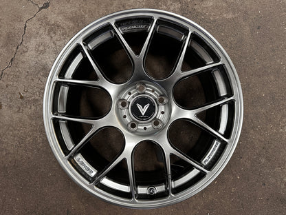 New 18x8.5 ET35 Lenso Eurospeed Rim (4 wheel) Hyperblack 5x114.3