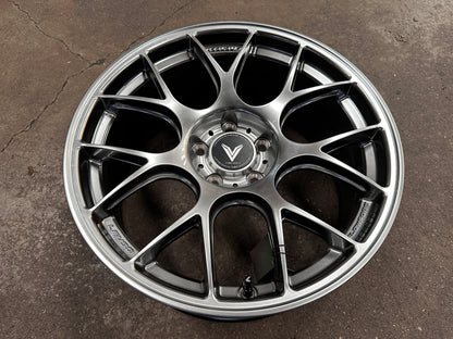 New 18x8.5 ET35 Lenso Eurospeed Rim (4 wheel) Hyperblack 5x114.3