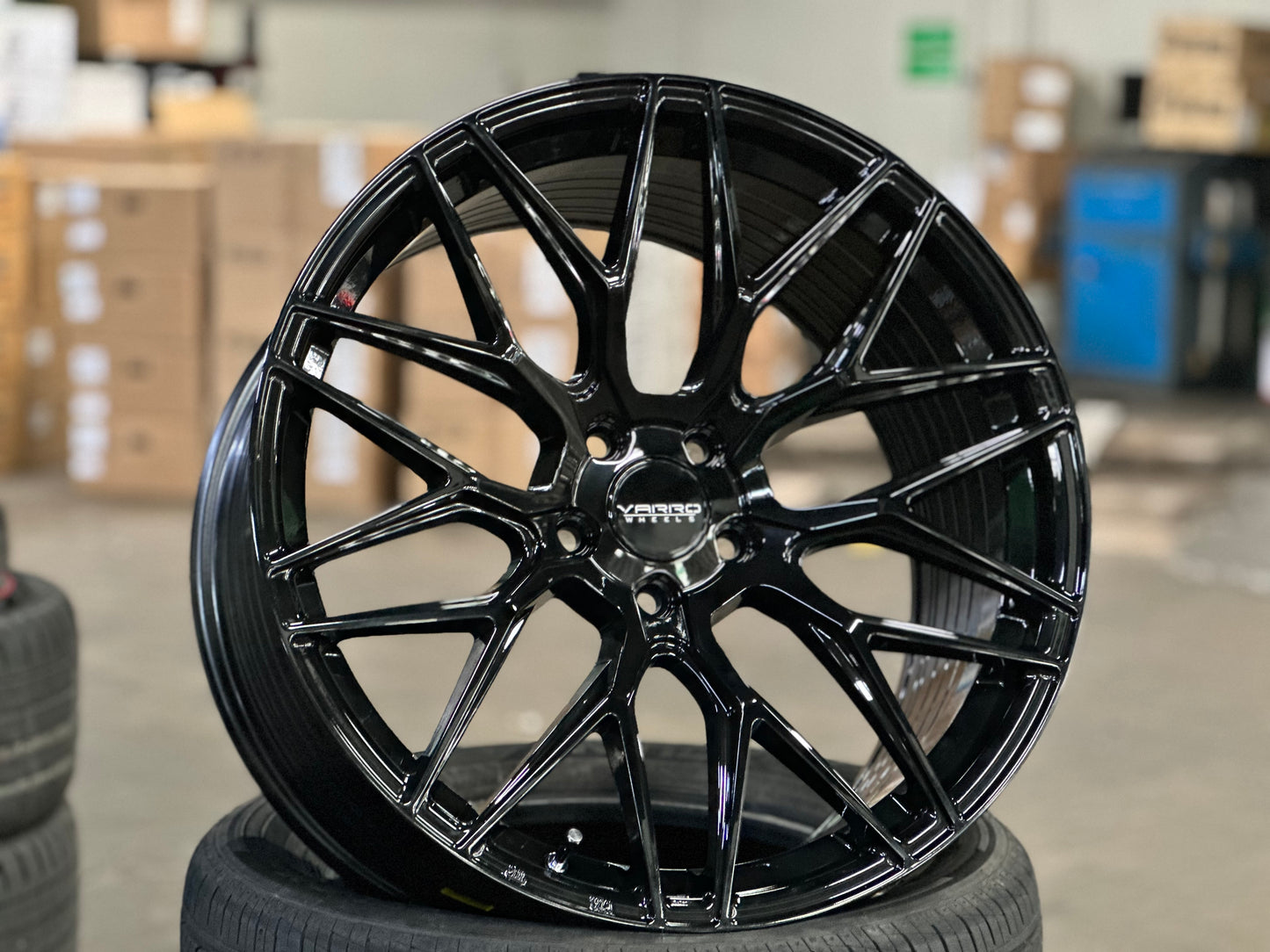 [Bundle] 20x10 ET38 Varro VD06X (2 wheel) 5x112 Gloss Black