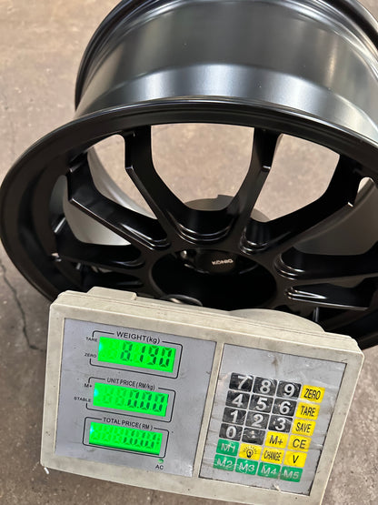 NEW 17X9 ET40 Konig Hypergram Rim (4 wheel) 5X100