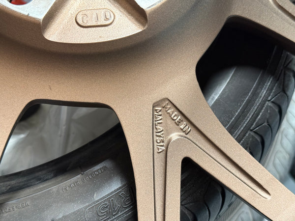 New 18x8.5 ET35 18x9.5 ET35 Konig Ampliform (4 wheels) Matte Bronze 5X120