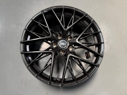 New 19x8.5 ET35 AD Wheel ADF503 (4 wheel) 5x120 Black