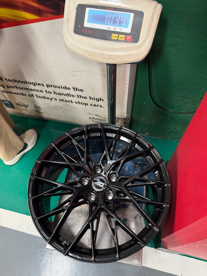 New 19x8.5 ET35 AD Wheel ADF503 (4 wheel) 5x120 Black