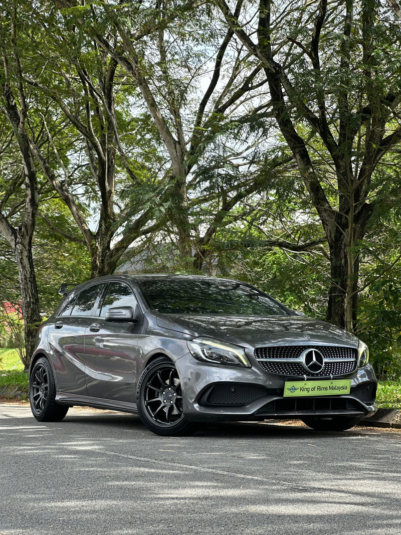 New 17X7 ET38 Enkei PF09 Rim (4 wheel) DARK SILVER 4X100