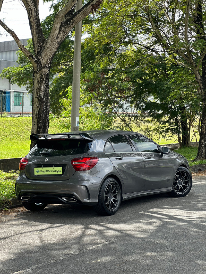 New 17X7 ET38 Enkei PF09 Rim (4 wheel) DARK SILVER 4X100