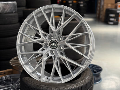 New 20x8.5 ET40 AD Wheel ADF503 (4 wheel) Silver 5x112
