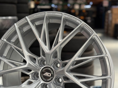 New 20x8.5 ET40 AD Wheel ADF503 (4 Wheel) Silver 5x112