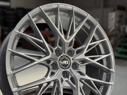 New 20x8.5 ET40 AD Wheel ADF503 (4 Wheel) Silver 5x112