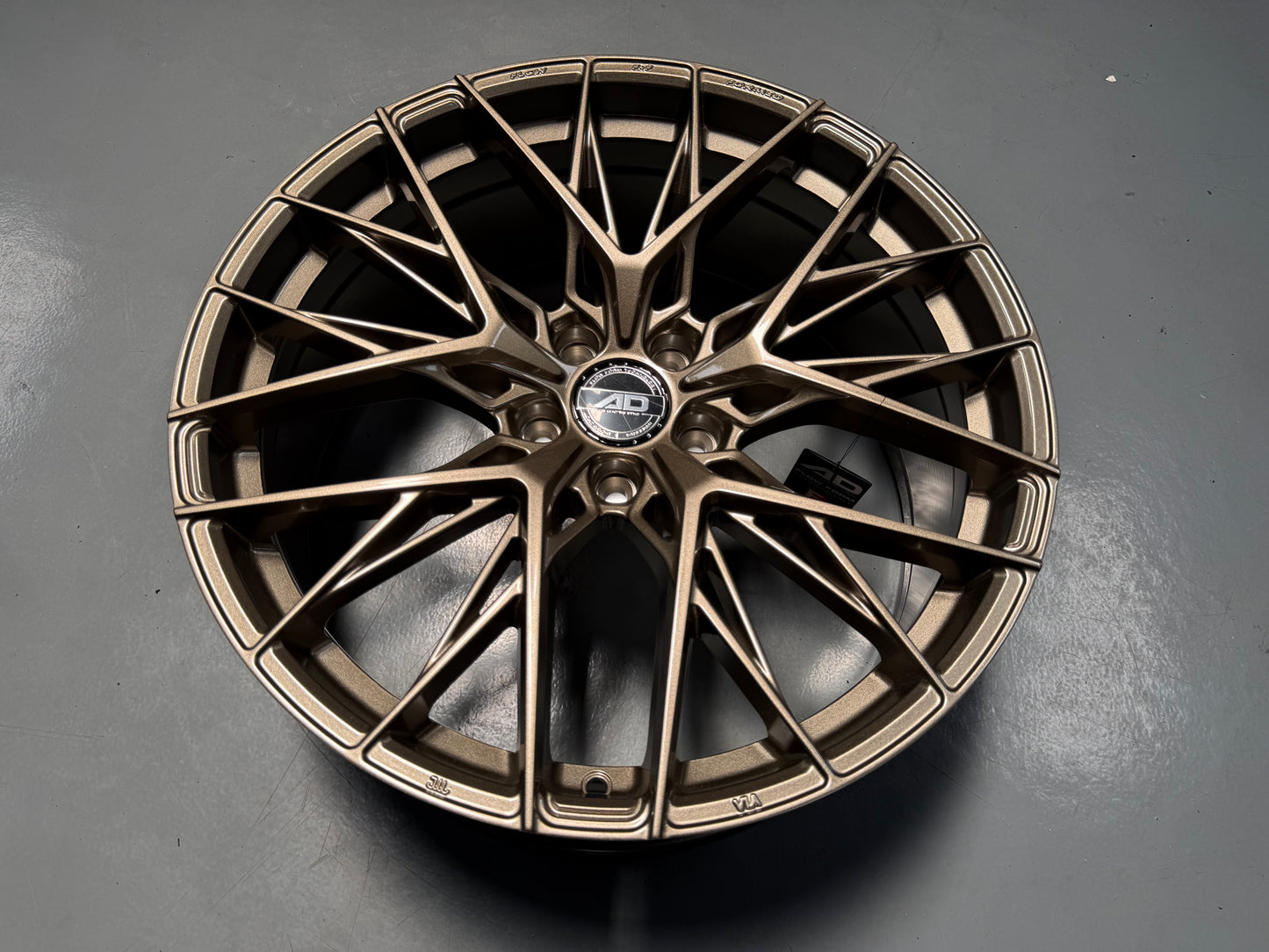 New 20x8.5 ET40 AD Wheel ADF503 (4 wheel) 5x112 Bronze