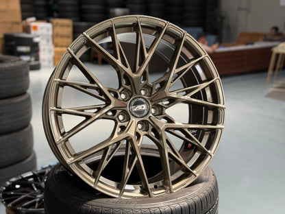 New 20x8.5 ET40 AD Wheel ADF503 (4 wheel) 5x112 Bronze