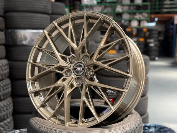 New 20x8.5 ET40 AD Wheel ADF503 (4 wheel) 5x114.3 Bronze