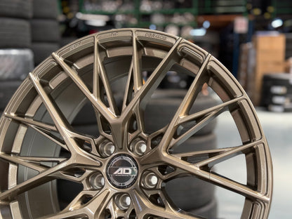 New 20x8.5 ET40 AD Wheel ADF503 (4 wheel) 5x112 Bronze