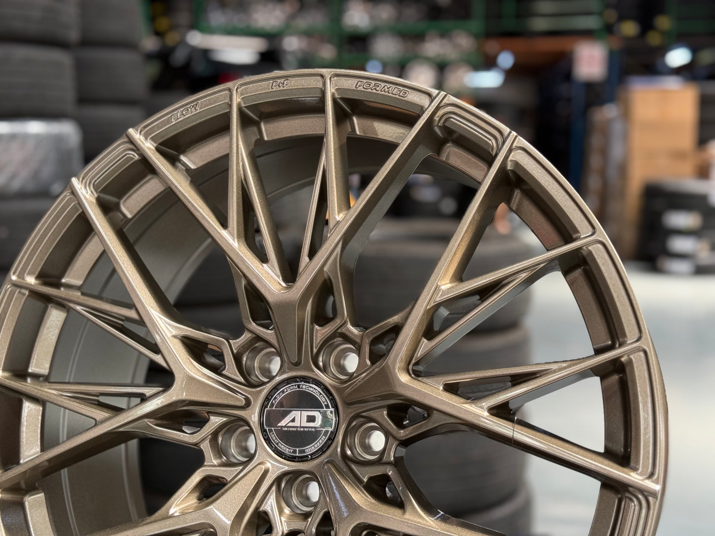New 20x8.5 ET40 AD Wheel ADF503 (4 wheel) 5x114.3 Bronze