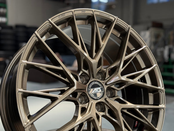 New 20x8.5 ET40 AD Wheel ADF503 (4 wheel) 5x112 Bronze