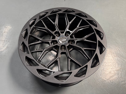 New 20x9 ET35 305Forged FF8 (4 wheel) 5x108 Gun Metal