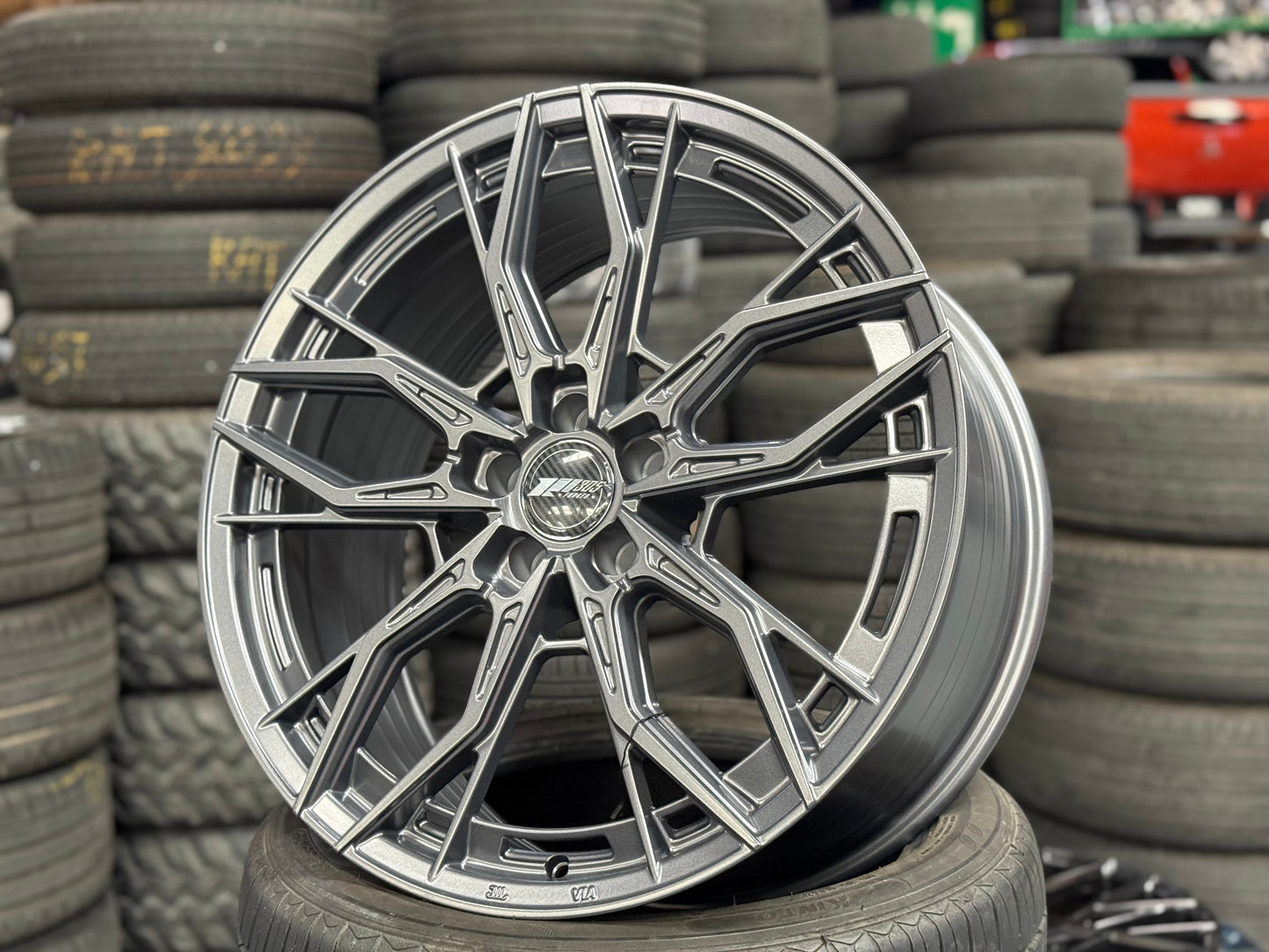 New 20x9 ET40 305Forged FT123 (4 wheel) 5x108 Gun Metal