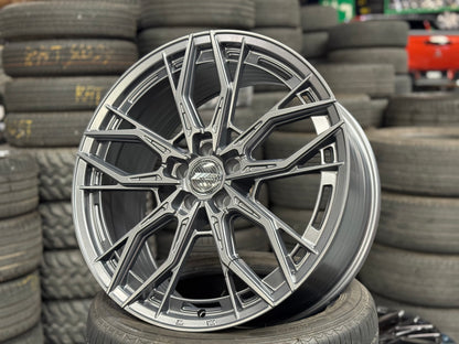 New 20x9 ET40 305Forged FT123 (4 wheel) 5x108 Gun Metal