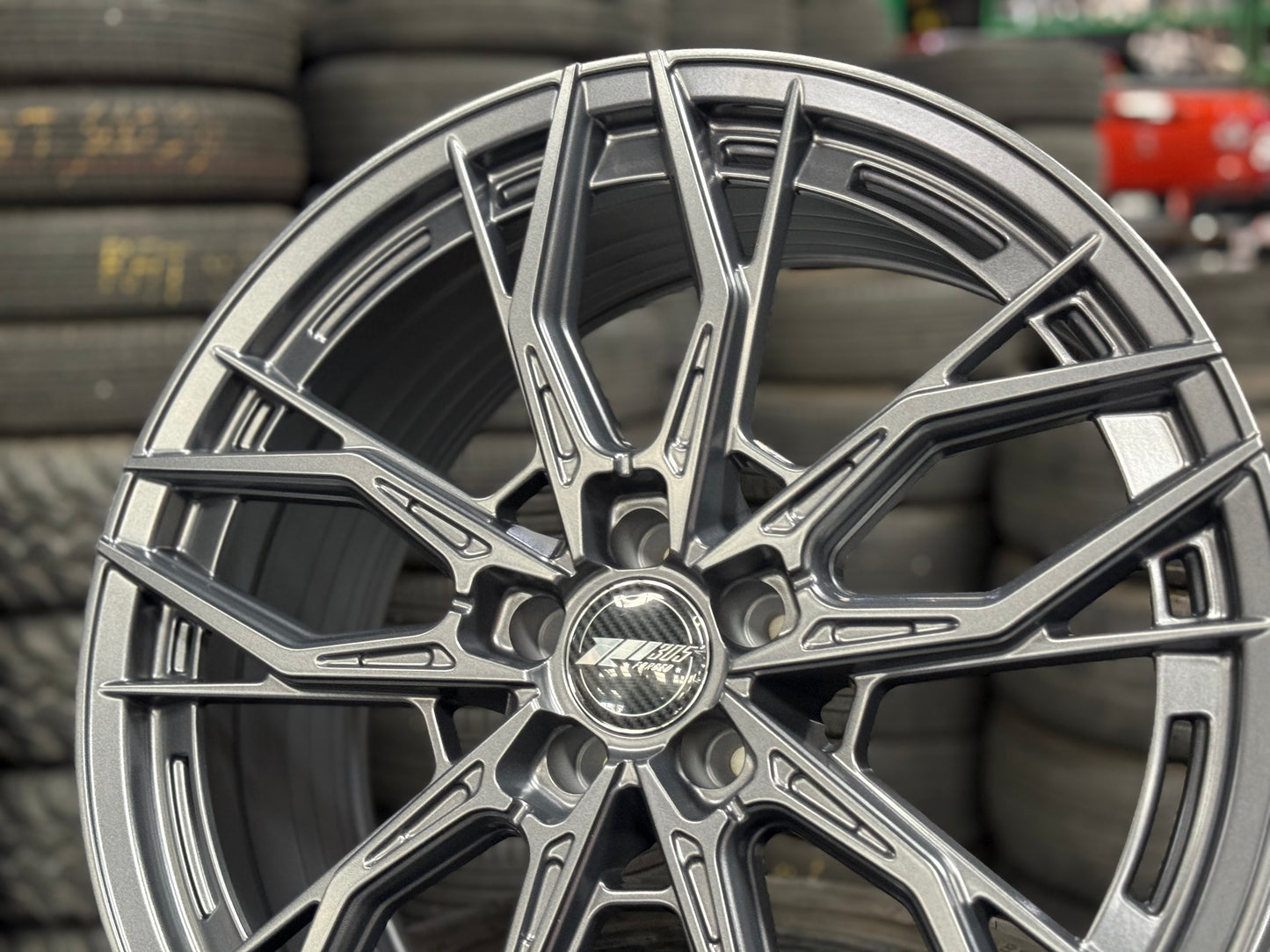 New 20x9 ET40 305Forged FT123 (4 wheel) 5x108 Gun Metal