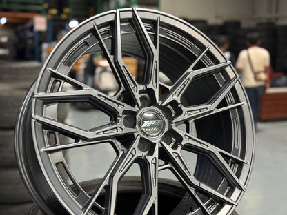 New 20x9 ET40 305Forged FT123 (4 wheel) 5x108 Gun Metal