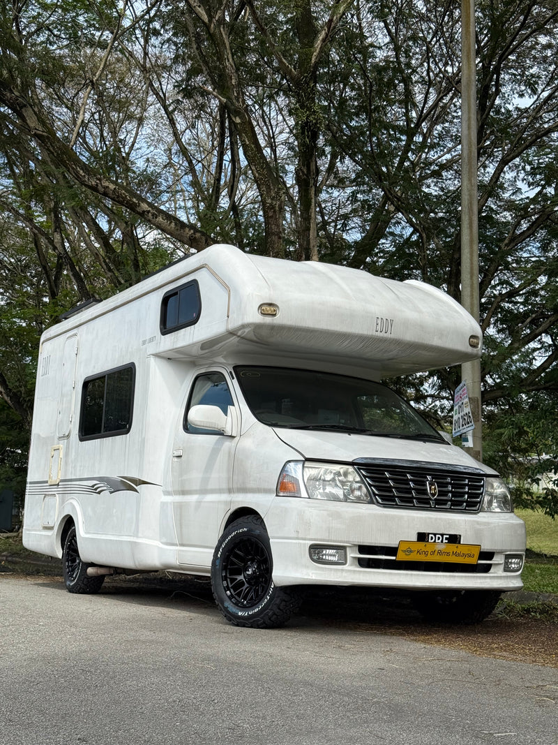 New 16X8.5 ET0 Lenso Cezar Rim (4 wheel) Gunmetal 6X139.7