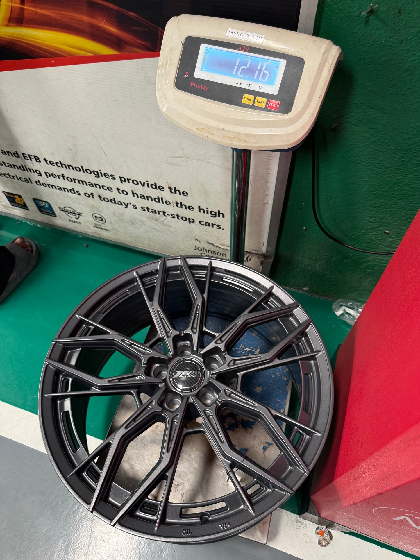 New 20x9 ET40 305Forged FT123 (4 wheel) 5x108 Gun Metal