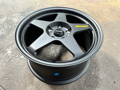New 17 Overdrive Spoon Honda S2000 Forged (4 wheel) Matte Black 5X114.3