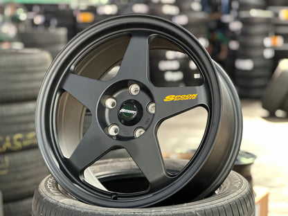 New 17 Overdrive Spoon Honda S2000 Forged (4 wheel) Matte Black 5X114.3