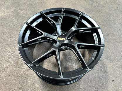 New 20x8.5 ET33 20x10 ET40 BBS FIR Design (4 wheel) 5x114.3 Matt Black