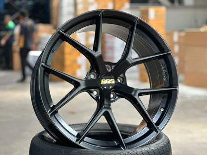 New 20x8.5 ET33 20x10 ET40 BBS FIR Design (4 wheel) 5x114.3 Matt Black