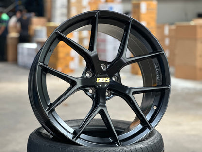 New 20x8.5 ET33 20x10 ET40 BBS FIR Design (4 wheel) 5x114.3 Matt Black