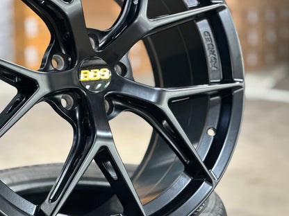 New 20x8.5 ET33 20x10 ET40 BBS FIR Design (4 wheel) 5x114.3 Matt Black