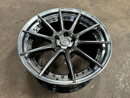 New 20x8.5 ET30 20x10 ET40 G Forged GF02 (4 wheel) 5x114.3 Hyper Dark