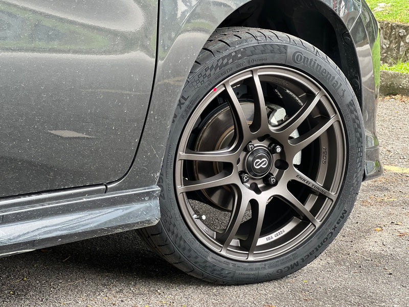 New 16X7 ET40 Enkei Tuning SC24 Rim (4 wheel) Matte Black 4X100