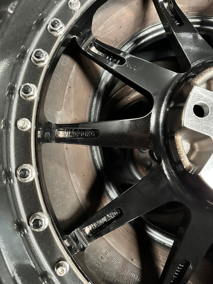 New 20x8.5 ET30 20x10 ET40 G Forged GF02 (4 wheel) 5x112 Hyper Dark