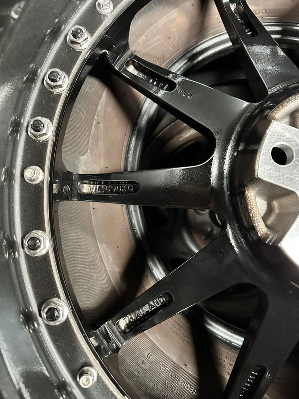 New 20x8.5 ET30 20x10 ET40 G Forged GF02 (4 wheel) 5x112 Hyper Dark