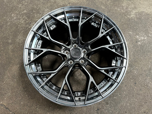 New 20x8.5 ET30 20x10 ET40 G Forged GF09 (4 wheel) 5x114.3 Hyper Dark
