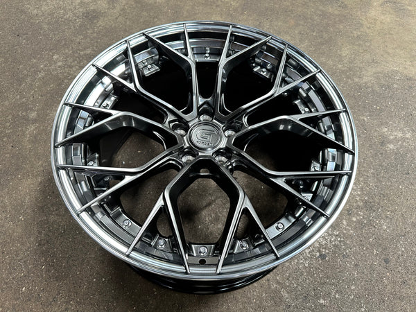 New 20x8.5 ET30 20x10 ET40 G Forged GF09 (4 wheel) 5x114.3 Hyper Dark