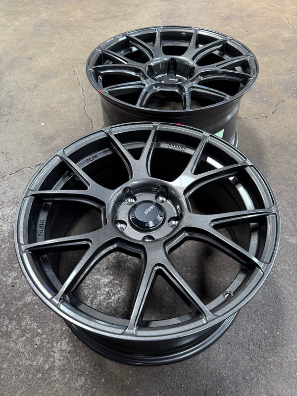 New 18x8.5 ET35 18x9.5 ET35 Konig Ampliform (4 wheels) Gloss Gun Metal 5X120