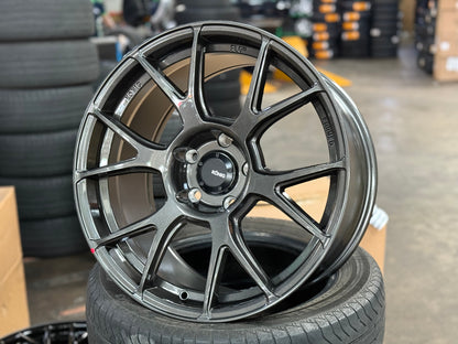 New 18x8.5 ET35 18x9.5 ET35 Konig Ampliform (4 wheels) Gloss Gun Metal 5X120