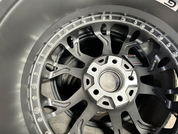 New 20x8.5 ET30 20x10 ET40 G Forged GF09 (4 wheel) 5x112 Matt Gunmetal