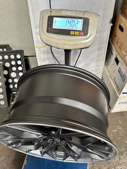 New 20x8.5 ET30 20x10 ET40 G Forged GF09 (4 wheel) 5x114.3 Matt Gunmetal