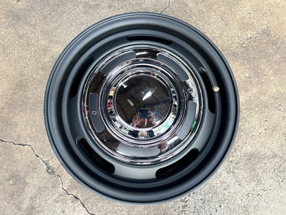 New 15 Dean Cross Jimny Rim (5 wheel) Black 5X139.7 (5 pcs)