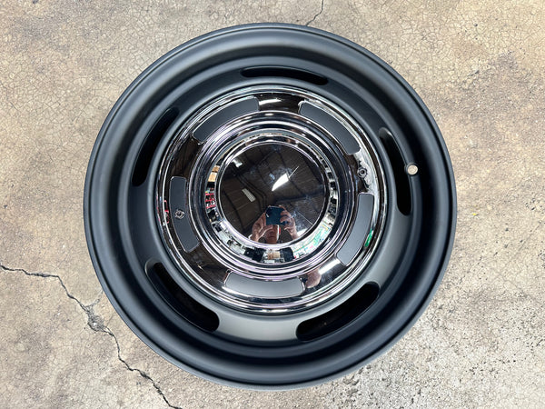 New 15 Dean Cross Jimny Rim (5 wheel) Black 5X139.7 (5 pcs)