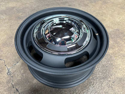 New 15 Dean Cross Jimny Rim (5 wheel) Black 5X139.7 (5 pcs)