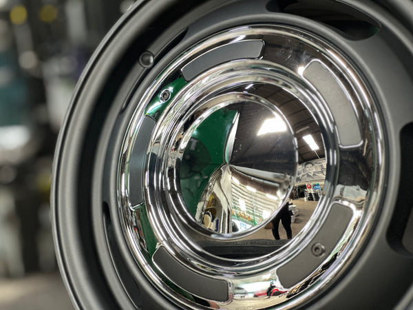 New 15 Dean Cross Jimny Rim (5 wheel) Black 5X139.7 (5 pcs)