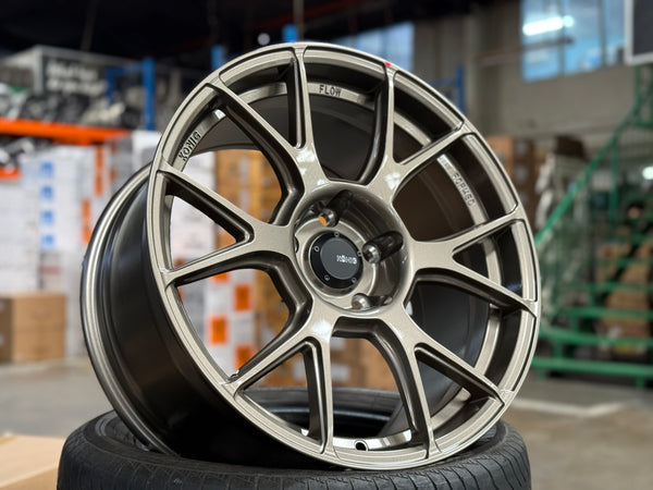 New 18x8.5 ET35 18x9.5 ET35 Konig Ampliform (4 wheels) Bronze 5X120