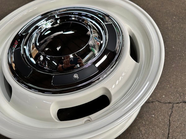 New 15 Dean Cross Jimny Rim (5 wheel) White 5X139.7 (5 ps)