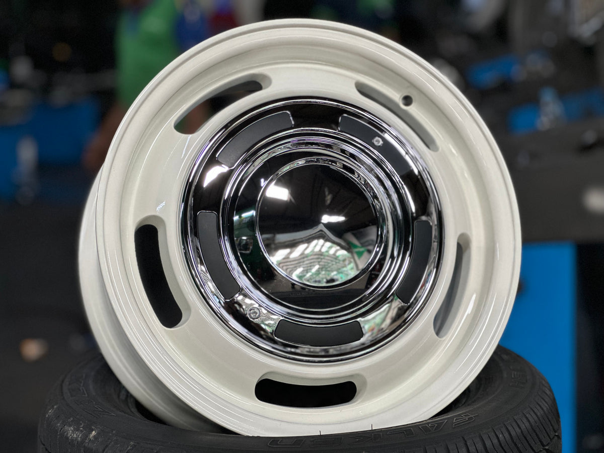New 15 Dean Cross Jimny Rim (5 wheel) White 5X139.7 (5 ps)