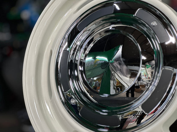 New 15 Dean Cross Jimny Rim (5 wheel) White 5X139.7 (5 ps)