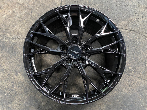 New 18X8.5 ET43 18X9.5 ET43 Asga ARF10 (4 wheel) Black 5X114.3